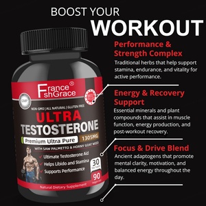 Complément alimentaire personnalisé pour la vitalité masculine avec Tongkat Ali, soutien énergétique pour hommes, capsules de soutien à la vitalité masculine - Product Image 5