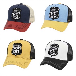 หมวกเบสบอลปักลายทางแบบกำหนดเอง Unisex วินเทจ 5 แผง 100% โพลีเอสเตอร์ หมวกทรง Dad Hat ขายส่ง คุณภาพสูง โลโก้พัฟ - Product Image 3