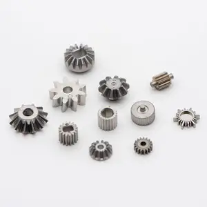 High precision custom mim metal injection molding parts powder metallurgy manufacturer sintered iron gears suppliers