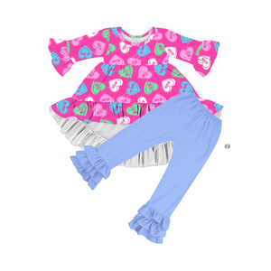 Ensembles de vêtements pour petites filles de 1 an, vente en gros, vêtements à la <span class=keywords><strong>mode</strong></span> pour petites filles, pour enfants de 5 ans, - Product Image 6