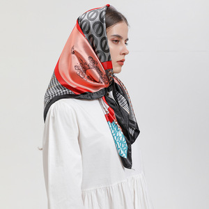 HOSHOM Usine Directe Nouvelle Femme Mère Gaze Solaire <span class=keywords><strong>Sauvage</strong></span> D'été Mince Long Châle Foulard <span class=keywords><strong>En</strong></span> <span class=keywords><strong>Soie</strong></span> Fournisseur - Product Image 3