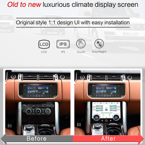 KANOR Retrofit L405 Panel de Control de CA Pantalla táctil para Range Rover Vogue 2013-2017 Tablero de clima mejorado - Product Image 6