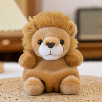 Porte-clés en peluche animal de la forêt - Breloque de sac mignonne en fausse fourrure sur le thème de la forêt