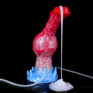 NNSX Innovative Design Horse <b>Dildo</b> With Inflatable and Squirting Function Animal Penis Silicone Soft Horse <b>Dildo</b> for Men Women - Product Image 2