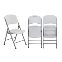 Chaise pliante en plastique moderne de haute qualité pour événements de mariage - Utilisation extérieure pour salon et cuisine