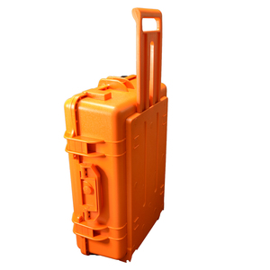 Çin Özel Üretimli PP Malzemeli İki Tekerlekli IP67 Dereceli Siyah Renkli Koruyucu Alet Çantası Model HT9065T - Product Image 4