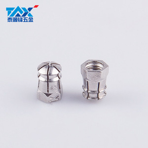 Zinc Alloy Pre Embedded Nut M6X12 For Cabinet <b>Hardware</b> Easy Installation Industrial Design - Product Image 4