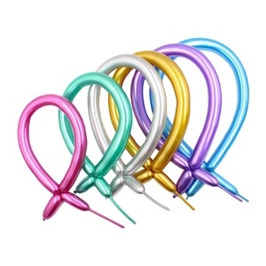 Decoración Temática <span class=keywords><strong>de</strong></span> Navidad y Cumpleaños, Globos Largos <span class=keywords><strong>de</strong></span> Color Oro Rosa Cromado <span class=keywords><strong>de</strong></span> 260 cm, Fabricante <span class=keywords><strong>de</strong></span> Globos en China - Product Image 3