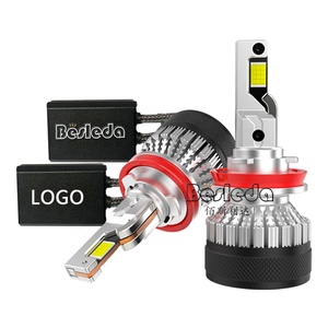 ODM LED phares ampoule voiture 6000K 2 pièces 140W 40000Lumen haute et basse faisceau remplacement mise à niveau xénon HID aux lumières LED - Product Image 2