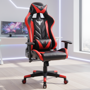 Silla de Juego para Computadora Cómoda y Ajustable de Calidad Fantástica al por Mayor 5903 - Product Image 1