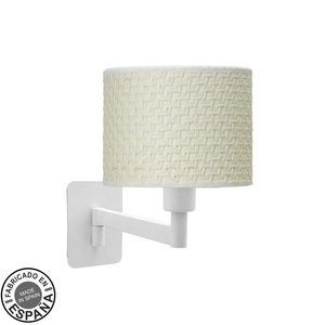 Applique orientabile 1xE14, colore bianco e caizo, dimensioni 26x17x28 cm, ideale per l'illuminazione di spazi interni e - Product Image 1