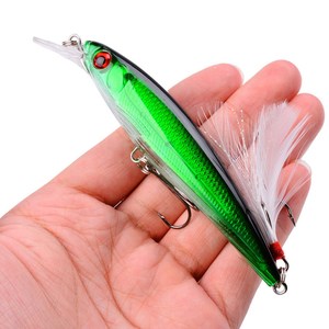 Esca da <span class=keywords><strong>pesca</strong></span> <span class=keywords><strong>per</strong></span> Wobbler luminosa artificiale multicolore <span class=keywords><strong>esche</strong></span> da carpa <span class=keywords><strong>vive</strong></span> <span class=keywords><strong>per</strong></span> ruscello del lago del fiume <span class=keywords><strong>in</strong></span> plastica - Product Image 4