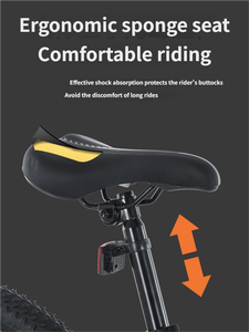 Vélo de montagne pour adultes, 24 vitesses, freins à disque doubles, absorption des chocs - Product Image 3