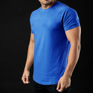 Người Đàn Ông Của Biểu Tượng Tùy Chỉnh Mùa Hè Tập Thể Dục Phòng Tập Thể Dục Thể Thao Trang Phục 95% Cotton 5% Elastane In Màn Hình T-Shirt Đồng Bằng Thiết Kế Trống - Product Image 5