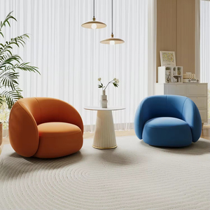 Chaise de <span class=keywords><strong>canapé</strong></span> simple de luxe <span class=keywords><strong>pour</strong></span> la décoration intérieure <span class=keywords><strong>pour</strong></span> les petits appartements salon de réception chaise de salon de beauté tissu canapés de salon - Product Image 4