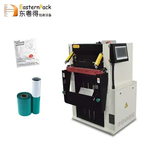 High Speed E-commerce Application Courier Mailing Parcel Bag Automatic Wrapping Bagging Packing Machine