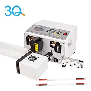 3Q sheath wire flat cable peeling cutting and twisting machine fully automatic computer wire stripping machine