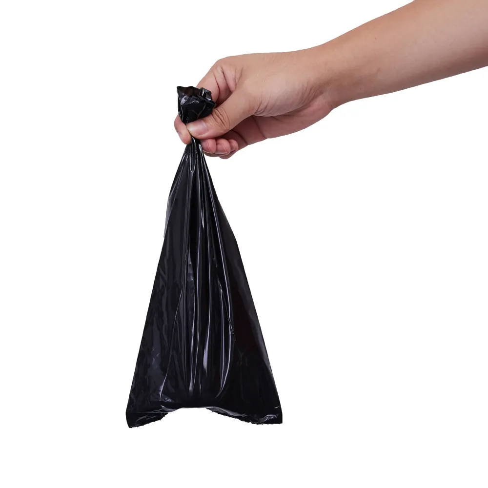 100% कसावा स्टार्च biodegradable डिस्पोजेबल सुविधा रंग की प्लास्टिक बिन कचरा बैग