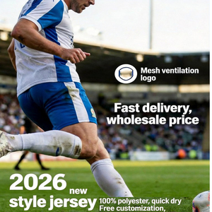 <span class=keywords><strong>Maillot</strong></span> de football personnalisé OEM ODM, tenue d'équipe, uniforme de <span class=keywords><strong>sport</strong></span> à séchage rapide, <span class=keywords><strong>maillot</strong></span> de football avec logo personnalisé - Product Image 3