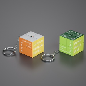 Biểu Tượng Tùy Chỉnh Hình Ảnh UV In Ấn 3.5Cm Mini Ma Thuật <span class=keywords><strong>Cube</strong></span> Keychain Mặt Dây Chuyền 2x2 3x3 Câu Đố <span class=keywords><strong>Cube</strong></span> Khuyến Mại Quà Tặng Quảng Cáo - Product Image 1