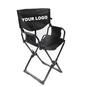 Chaise pliante d'extérieur moderne avec porte-gobelet pour parcs, campings et plages, chaise de pêche en acier inoxydable - Product Image 1