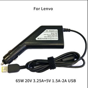 Sạc ô tô 20V 2.25A 3.25A cho <span class=keywords><strong>laptop</strong></span> Lenovo, bộ đổi nguồn DC cho Lenovo IdeaPad 310 110 100s 100-15 B50-10 YOGA 710 510-14ISK - Product Image 6