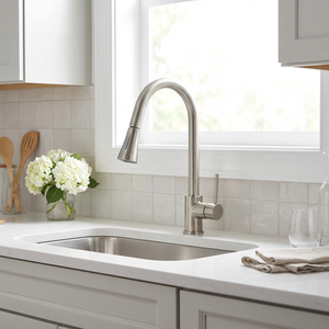 Nouveau <span class=keywords><strong>robinet</strong></span> <span class=keywords><strong>de</strong></span> cuisine à poignée unique en laiton cUPC - Product Image 1