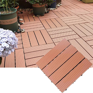 <span class=keywords><strong>Pas</strong></span> <span class=keywords><strong>cher</strong></span> <span class=keywords><strong>Terrasse</strong></span> Rainures droites Étanche Gris Wpc DIY Tuiles de <span class=keywords><strong>terrasse</strong></span> Composite Carré Bois Cliquez Tuiles - Product Image 6