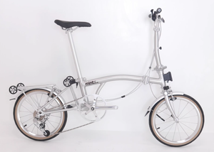 NUOVA Bicicletta Pieghevole BOB A6 Mintparts da 16 Pollici, 6 Velocità, Telaio in Lega di Alluminio, Leggera e Compatta - Product Image 2