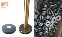 LD METAL Cache-poteau décoratif en fer pour poteau d'escalier rond de 1-3/16 po – Pièces d'escalier (QB-171)
