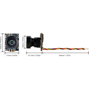 Cámara Micro FPV BETAFPV C03, Sensor CMOS de 1/3'', 1200TVL, WDR Global, Lente de 2.1mm, 160 °   Micro Whoop Modelo V2 para Interiores, FOV NTSC 4:3 - Product Image 1