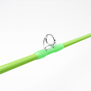 Canne à pêche FISHINGFANS 7'6\" 1 pièce 10-50LB à action lente, poignée en EVA, anneaux en acier inoxydable, carbone/verre pour la pêche au <span class=keywords><strong>silure</strong></span> en rivière et en ruisseau - Product Image 3