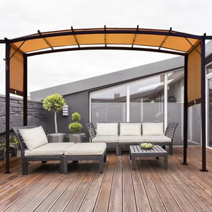 Pergola pliable en vente chaude - Fournisseur d'usine, gazebo de jardin extérieur avec couverture en treillis de vigne - Product Image 3