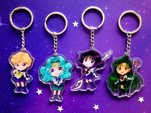 OEM ODM Présentoirs et Breloques en acrylique <span class=keywords><strong>Sailor</strong></span> Guardians of the Milky Way, Cadeaux mignons, Lune, Mercure, Mars, Jupiter, Vénus, Uranus, Neptune - Product Image 4