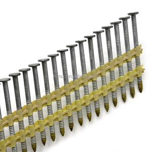 <span class=keywords><strong>Clavos</strong></span> para Enmarcar <span class=keywords><strong>de</strong></span> Plástico <span class=keywords><strong>de</strong></span> 21 Grados con Cabeza Redonda Plana y Anillo, Galvanizados en Caliente, Hechos en China - Product Image 6