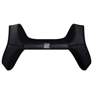 Imbracatura da petto in neoprene da <span class=keywords><strong>uomo</strong></span> con motivo mimetico, volant, leggera elasticità, bordi a contrasto e cinghie aderenti - Product Image 3