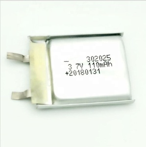 502030 200mAh 3,7 V flexible solar waterproof YKS lithium polymer Ion cell battery pack charger with KC - Product Image 6