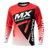Personnalisation en usine : Maillot de BMX, Maillot de course personnalisé, Vêtements de moto, T-shirt de course, Maillot de moto à manches longues, Maillot MX