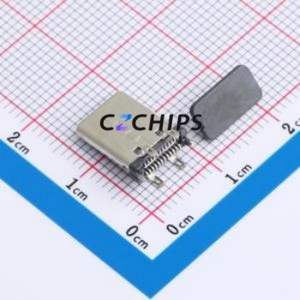 BX-TYPE-C-GLT24P USB Connector SMD Connector ( Connector Type: Type-C )( Gender: Female )( Mounting Type: Vertical Mount ) - Product Image 2