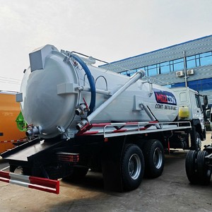 Camión de Succión de Aguas Residuales Sinotruk Howo TX 6x4 de 20000L para Limpieza de Drenajes y Transporte de Residuos - Product Image 5