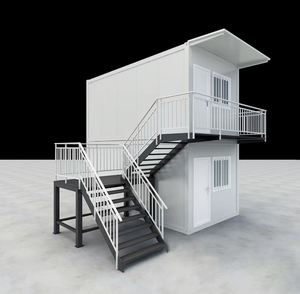 Venta al por mayor de China, calidad superior, apartamento de 20 pies y 40 pies, paquete plano prefabricado, casa contenedor, casas contenedor de hotel - Product Image 1