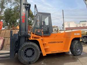 Chariot élévateur d'occasion importé du Japon de haute qualité TCM FD200 20 tonnes Machines de construction Bonne performance Vente à Shanghai Stock - Product Image 2