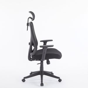 Chaise de bureau ergonomique à dossier en maille, design moderne et abordable, avec dossier haut et soutien lombaire, chaise de bureau confortable - Product Image 5