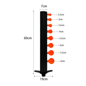 MultiLevel SelfRighting Steel Practice Stand with 8 Flipping Arms for Outdoor Position Training Durable Stable Base Platform - Product Image 3