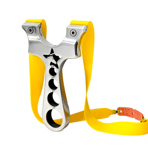 Piaoyu New Stainless Steel Star Horse Slingshot for Outdoor Hunting and Shooting <strong>Sling</strong> Shot with Rubber Band - Product Image 2