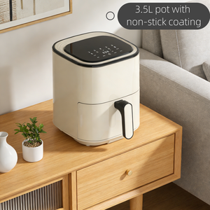 Nueva Olla Eléctrica Saludable Cuadrada <span class=keywords><strong>sin</strong></span> Aceite 2026, Electrodoméstico de Cocina Doméstico, Freidora de Aire con Control Digital y Función de Cocción - Product Image 3