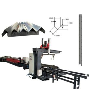 Machine de formage à rouleaux pour gouttières de toit en acier galvanisé PPGI entièrement automatique en Australie - Product Image 1