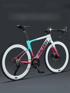 จักรยานเสือหมอบแอโรไดนามิกใหม่ปี 2026 พร้อมแฮนด์แบบอินทิเกรตและระบบเดินสายภายในทั้งหมด ดีไซน์สำหรับการแข่งขัน 18 สปีด - Product Image 2