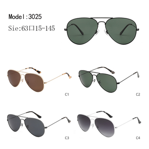 Pilot <b>Sunglasses</b> Black <b>Frame</b> Green Polarized Lenses Full Rim UV400 Protection Unisex <b>Round</b> Style Adult Driving Use - Product Image 3