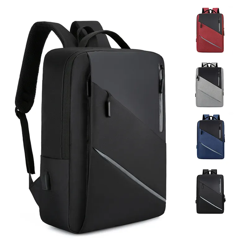 กระเป๋าเป้ใส่แล็ปท็อปกันน้ำและกันขโมยกระเป๋านักเรียนสำหรับผู้ชายสั่งซื้อขั้นต่ำจากโรงงาน